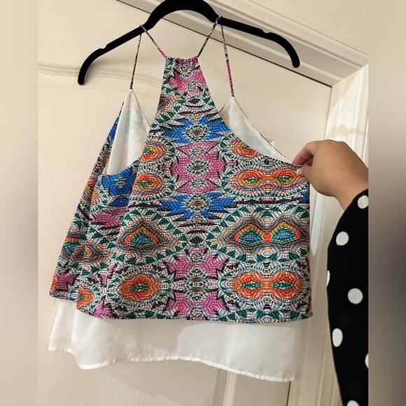 Lovers + Friends layered look racer tank size small - Picture 5 of 6